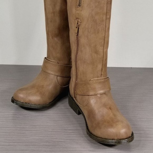 Steve Madden 'Jloulie' Boot, Brown, Little Kid Size 13 - Picture 9 of 14